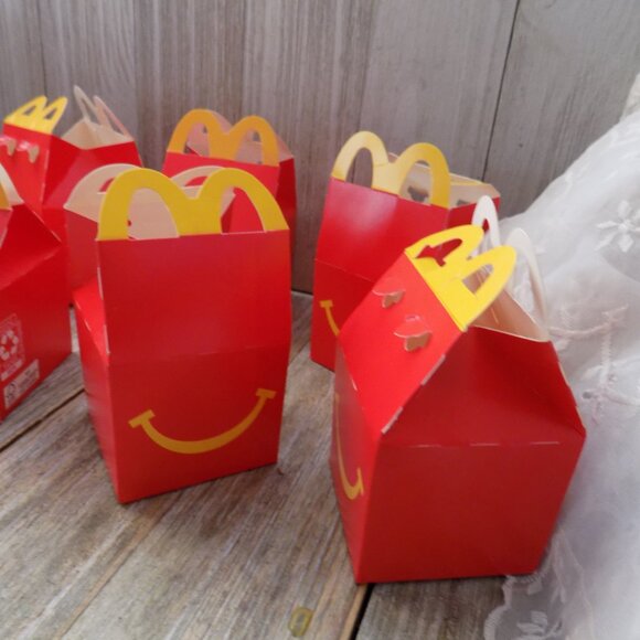 McDonalds EMPTY Small Toy Box Happy Meal Boxes Miniature EMPTY Toy Kitchen 2025* - Picture 6 of 9